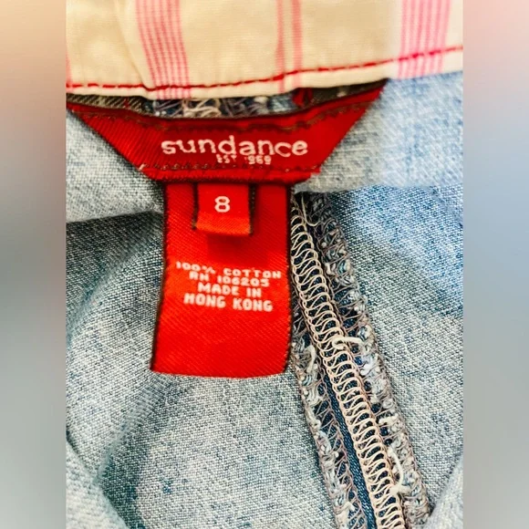 Sundance Blue A-Line Denim Maxi Jean Skirt - Picture 11 of 11